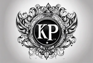 Initials KPL tattoo idea