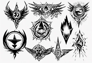 Lighting tattoo idea
