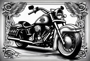 harley davidson pow mia memorial tattoo for my grandpa tattoo idea