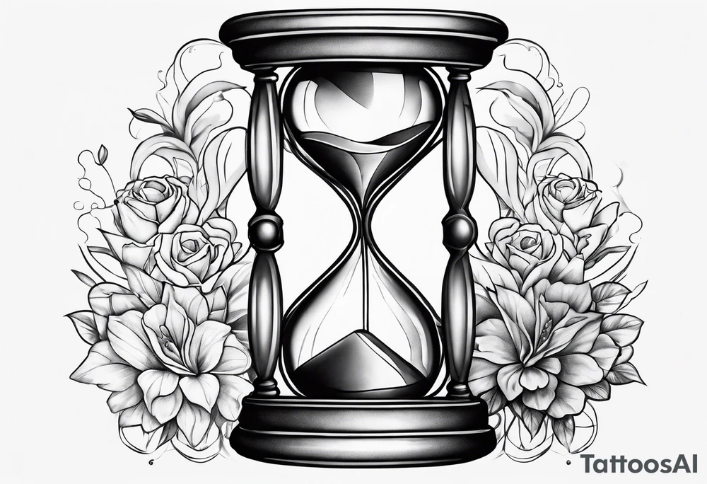 Hourglass tattoo idea