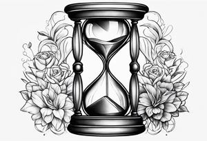 Hourglass tattoo idea
