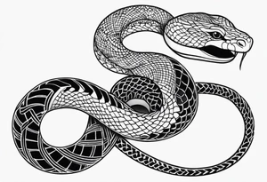 Snake tattoo idea