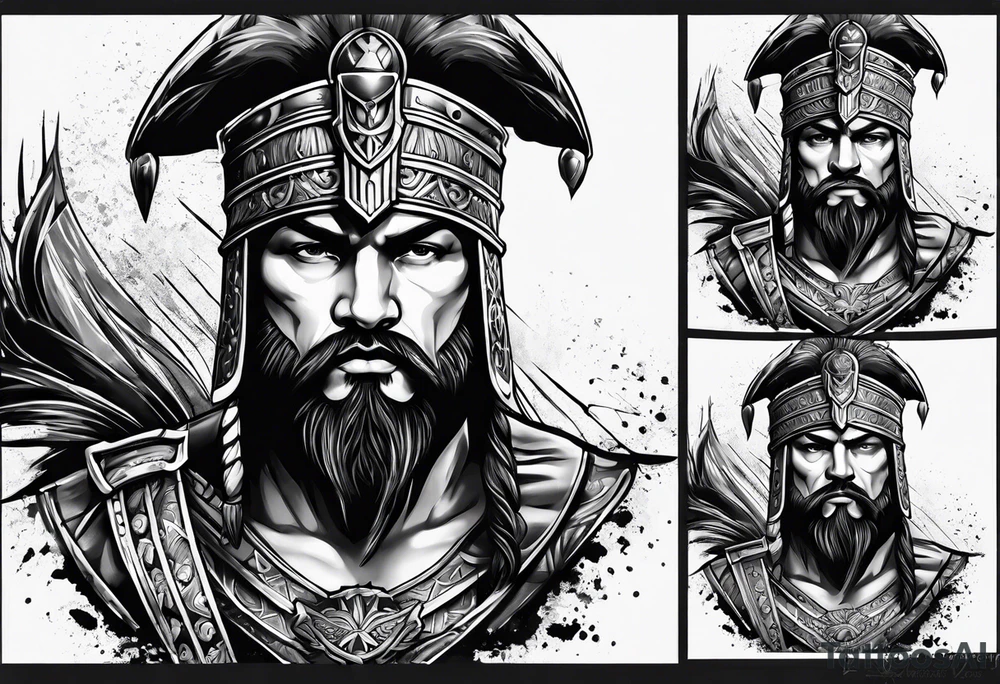 gladiator tattoo idea