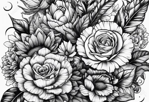 Shadows being sewn together tattoo idea