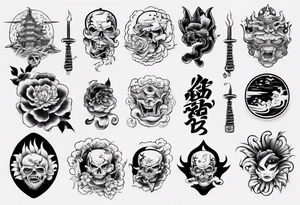 the good and the bad tattoo idea