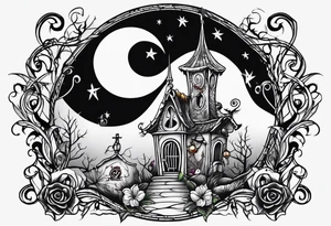 Nightmare before Christmas tattoo idea