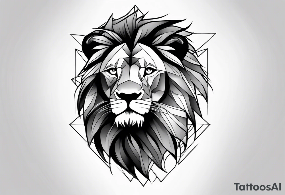 Lion tattoo idea