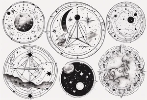 Constellations tattoo idea