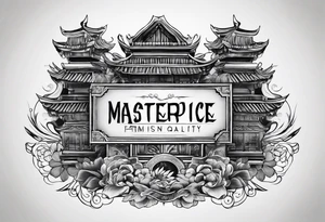Vietnam letter writing tattoo idea