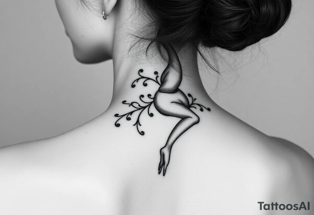 Contortionist tattoo idea