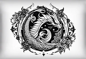 shirohige flag tattoo idea