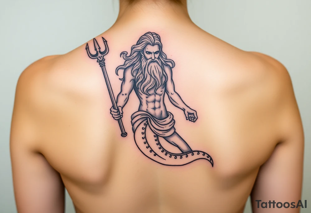 Poseidon tattoo idea