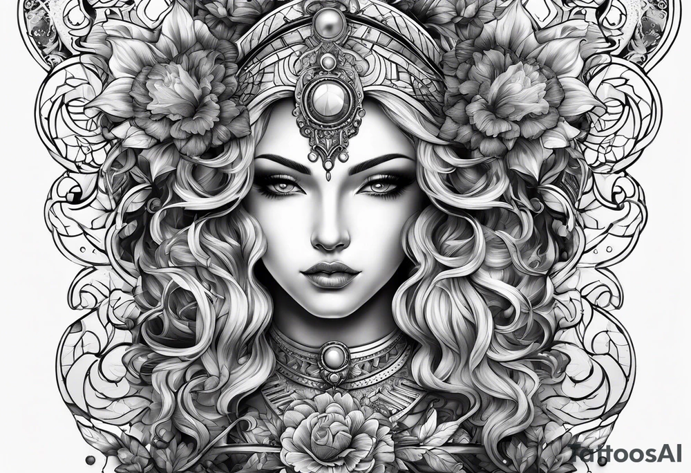 Gemini sign tattoo idea