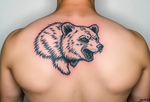 grizzly bear tattoo idea