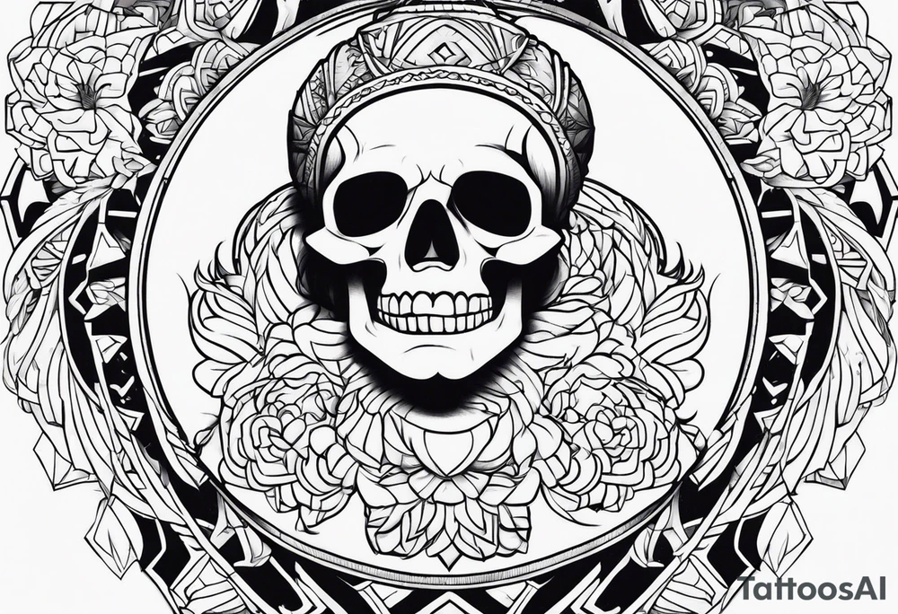 One piece tattoo idea