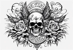 ganster tattoo for back tattoo idea