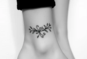 Sexy yet simple I want it on the inner ankle but I want to add on to my previous tattoo tattoo idea