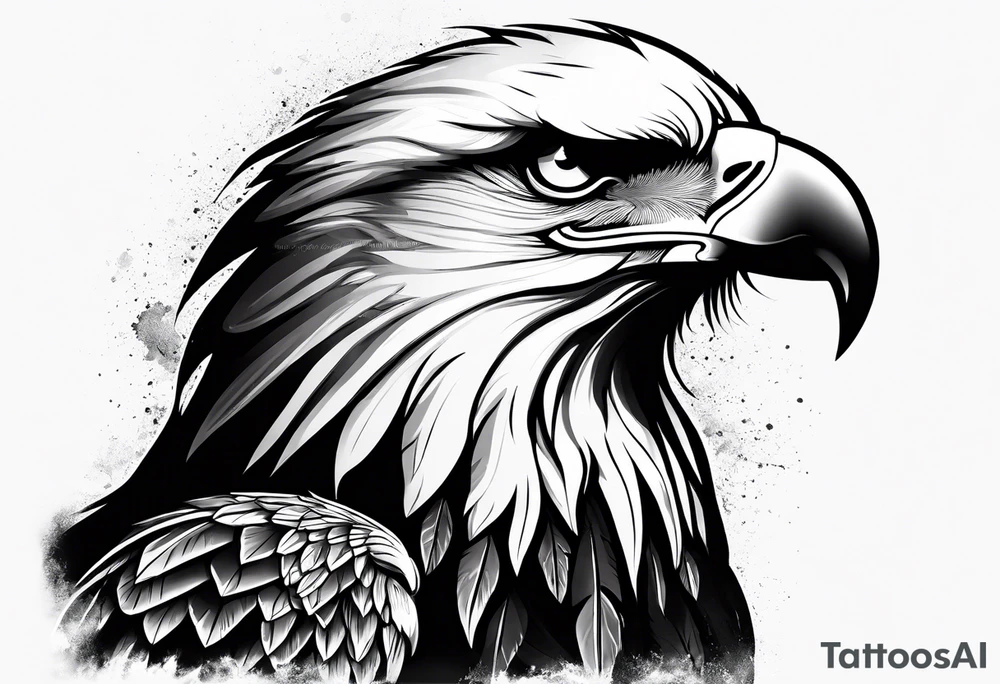 Eagle warrior tattoo idea