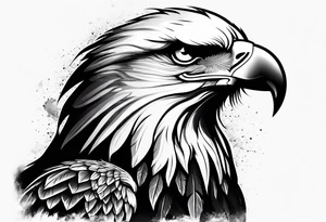 Eagle warrior tattoo idea
