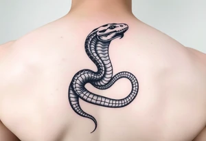 Alien snake tattoo idea