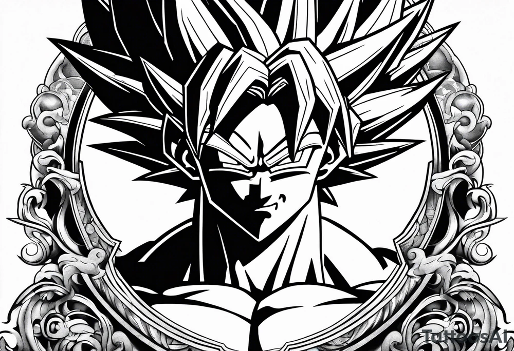 dragonball z tattoo idea