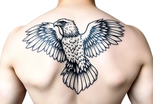 bird eagle tattoo idea