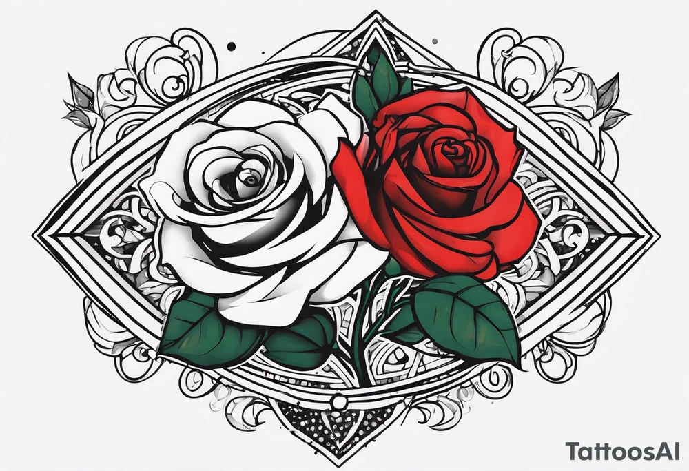 Put Be strong And courageous Do be afraid;  Do not be discouraged  for the lord your god will be with you whenever you go Joshua 1:9 and For god so loved the world that he gave his one and only son that whoever believes in him shall not perish but have eternal. With a red rose and a red cardinal make a sleeve tattoo idea
