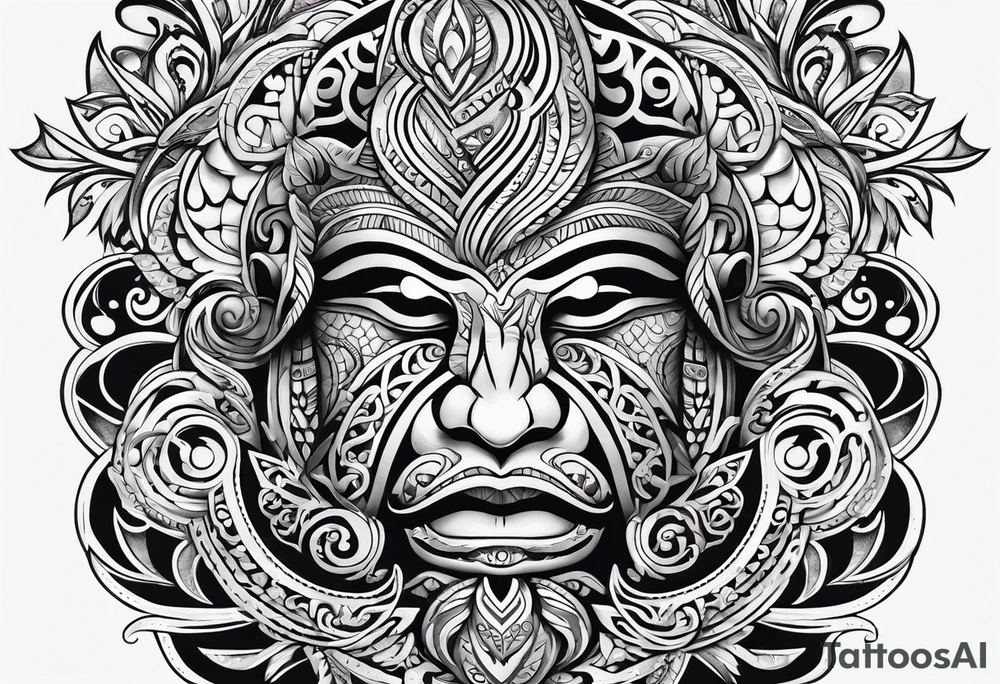 Maori tattoo idea