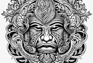 Maori tattoo idea