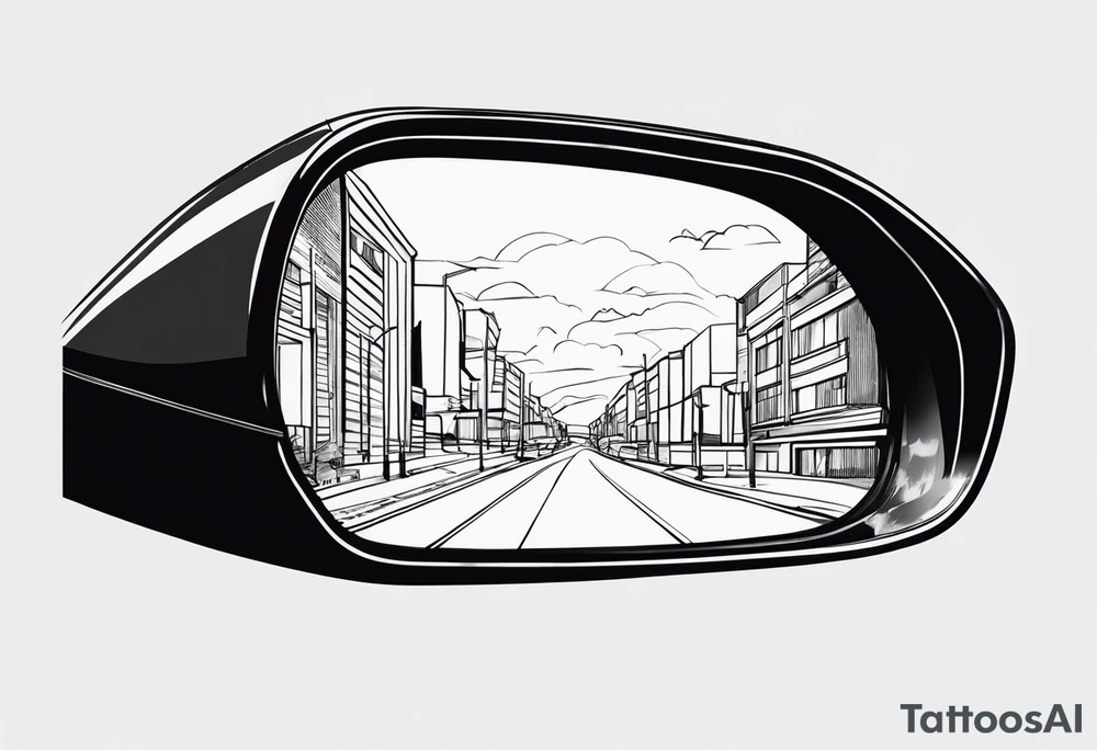the rearview only blinds you tattoo idea