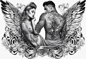 Full body back tattoo tattoo idea