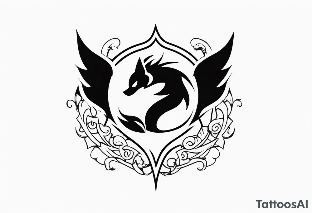 Fairy tail anime tattoo emblem tattoo idea