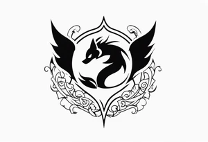 Fairy tail anime tattoo emblem tattoo idea