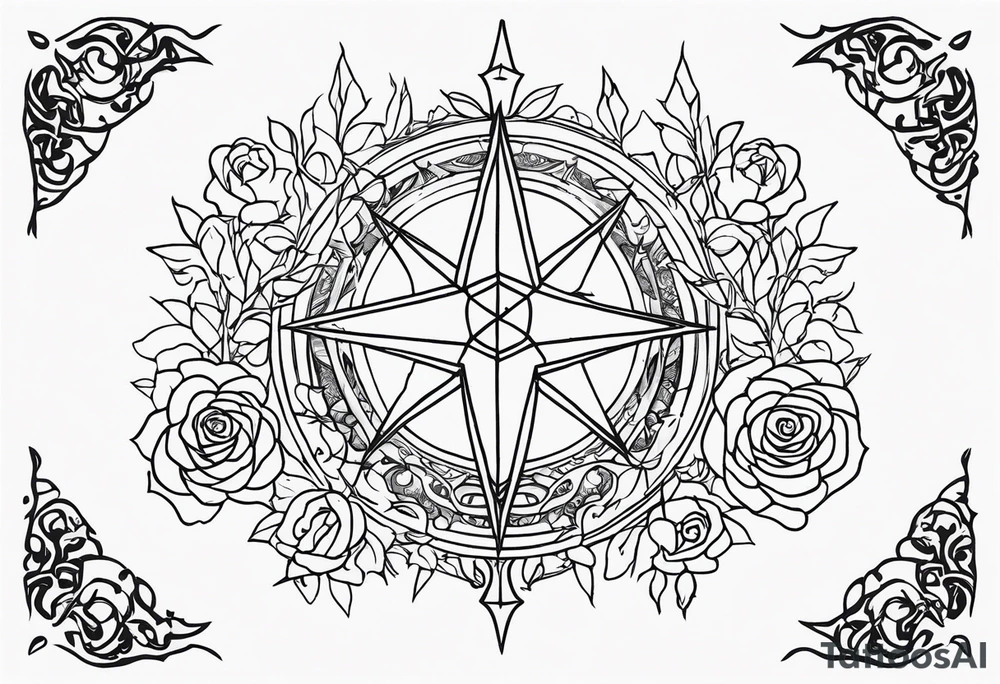 A court of thorns and roses, throne of glass, fantasy, witchcraft tattoo idea