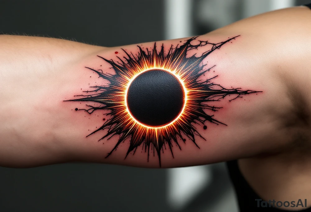 Eclipse tattoo idea