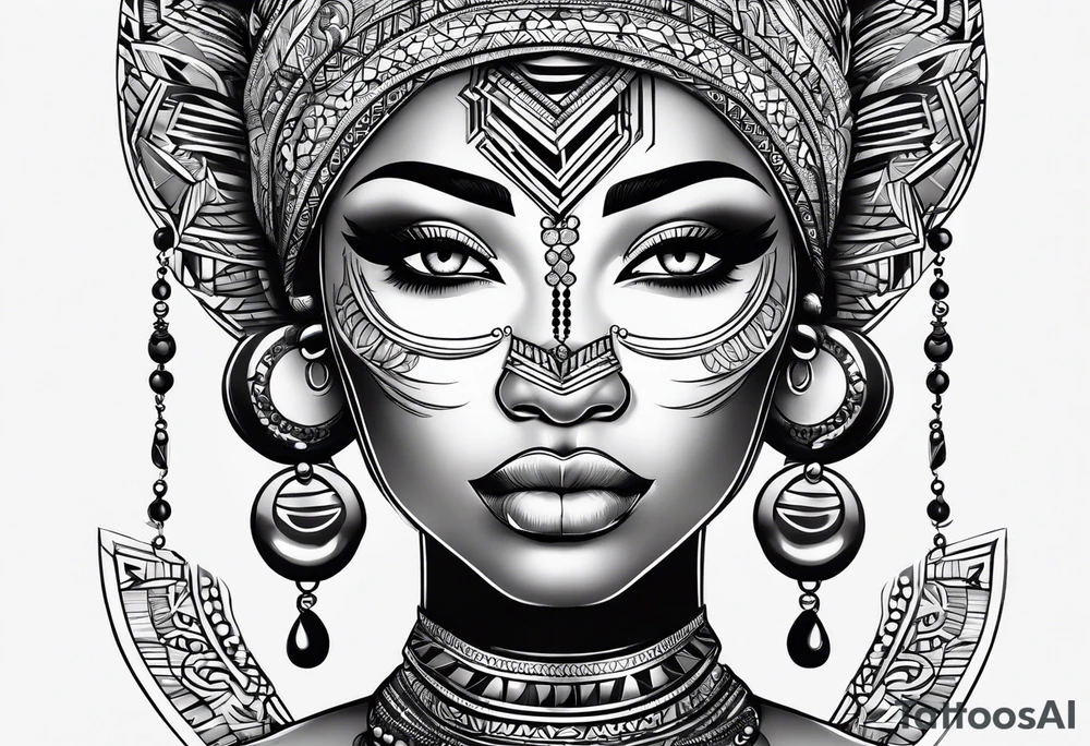 African tattoo idea