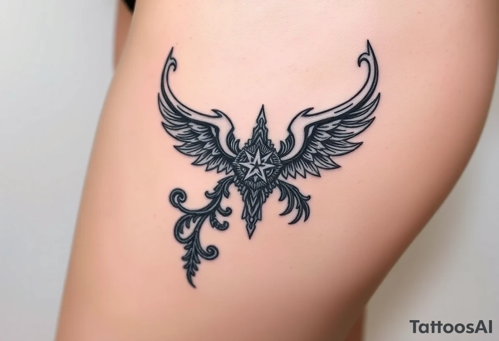 Viking style tattoo tattoo idea