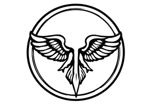 Symbol for complete surrender tattoo idea