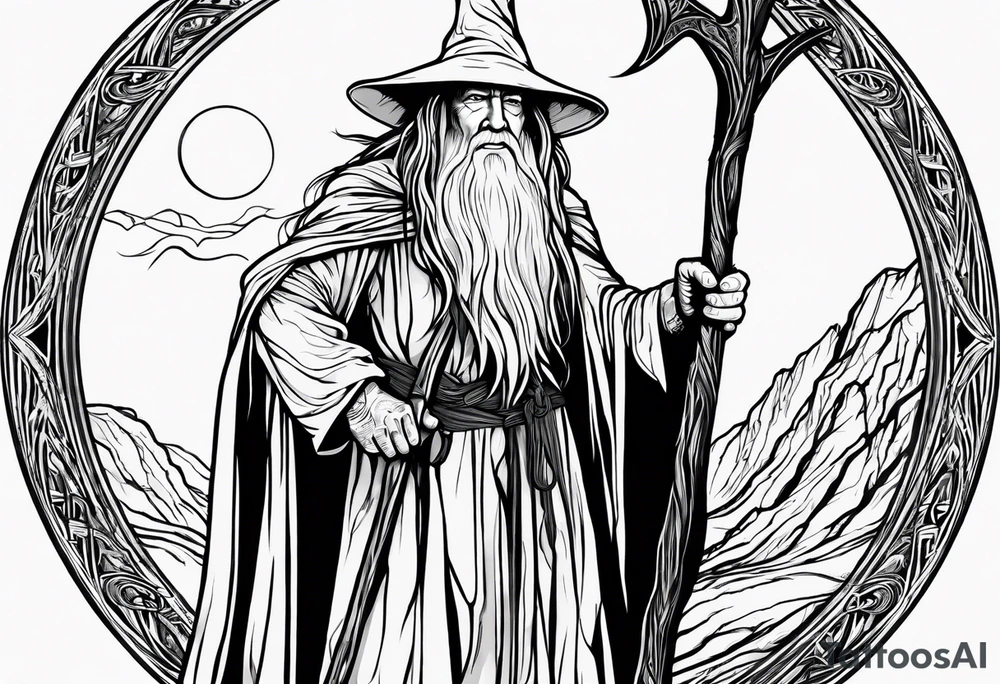 Gandalf you shall not pass tattoo idea