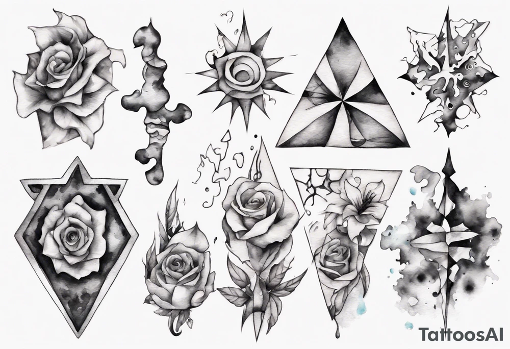 puzzle tattoo idea