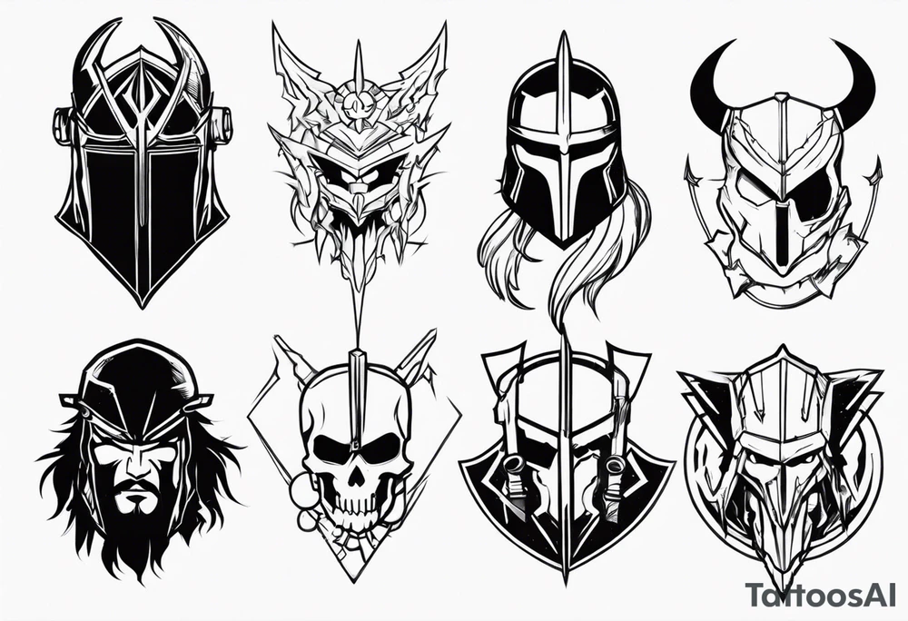 heavy metal movie images tattoo idea