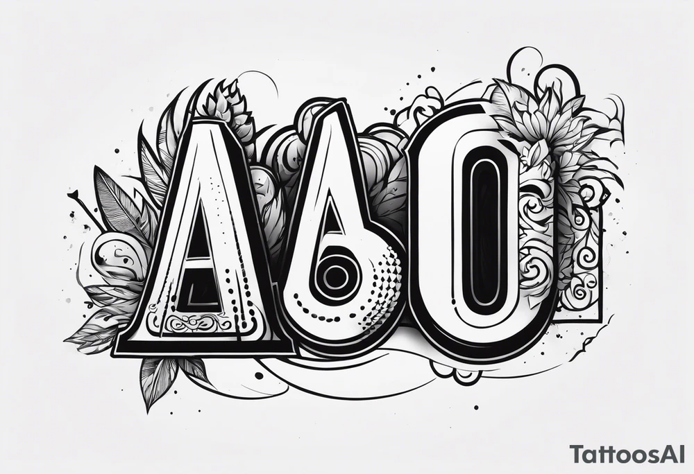 A banner that reads AO..BUSHWICK .HAH tattoo idea