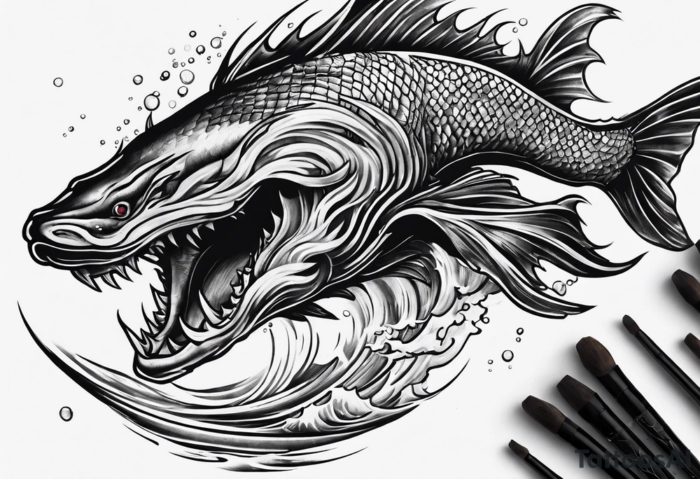 Leviathan tattoo idea