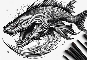 Leviathan tattoo idea