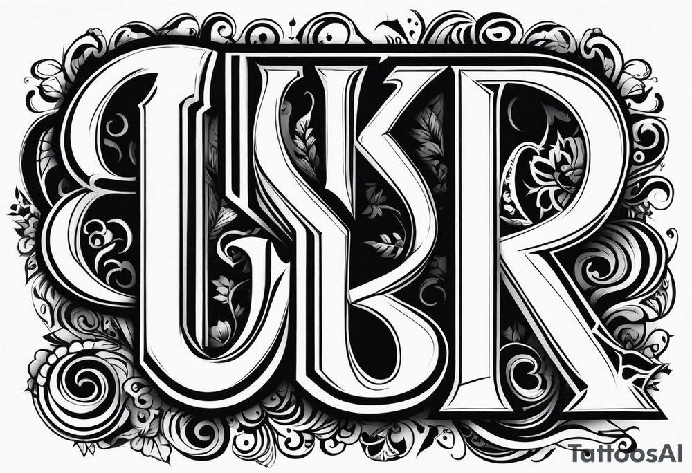letters GDKP tattoo idea
