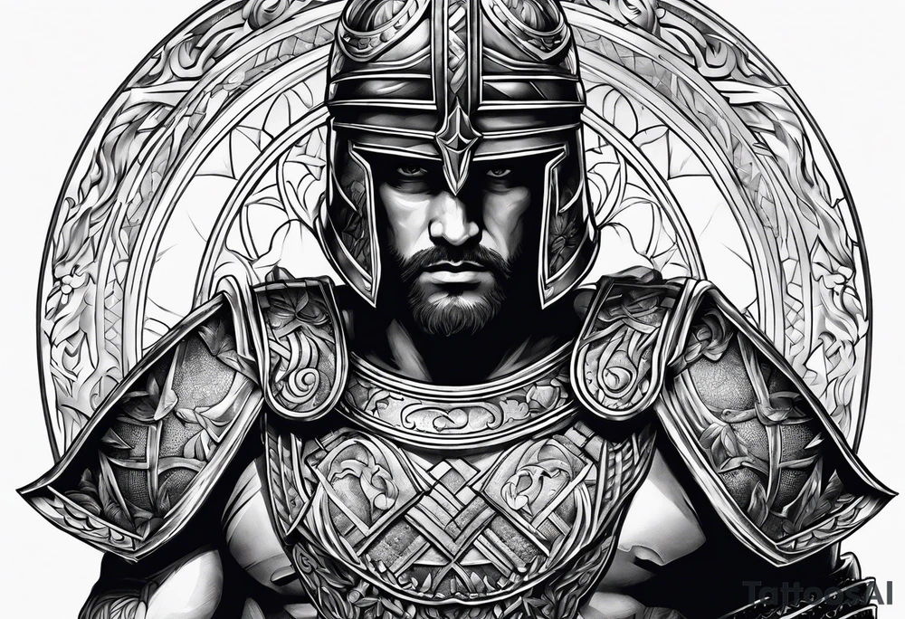 Gladiator tattoo idea