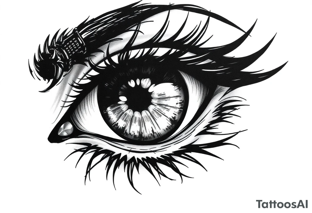 Eye tattoo idea