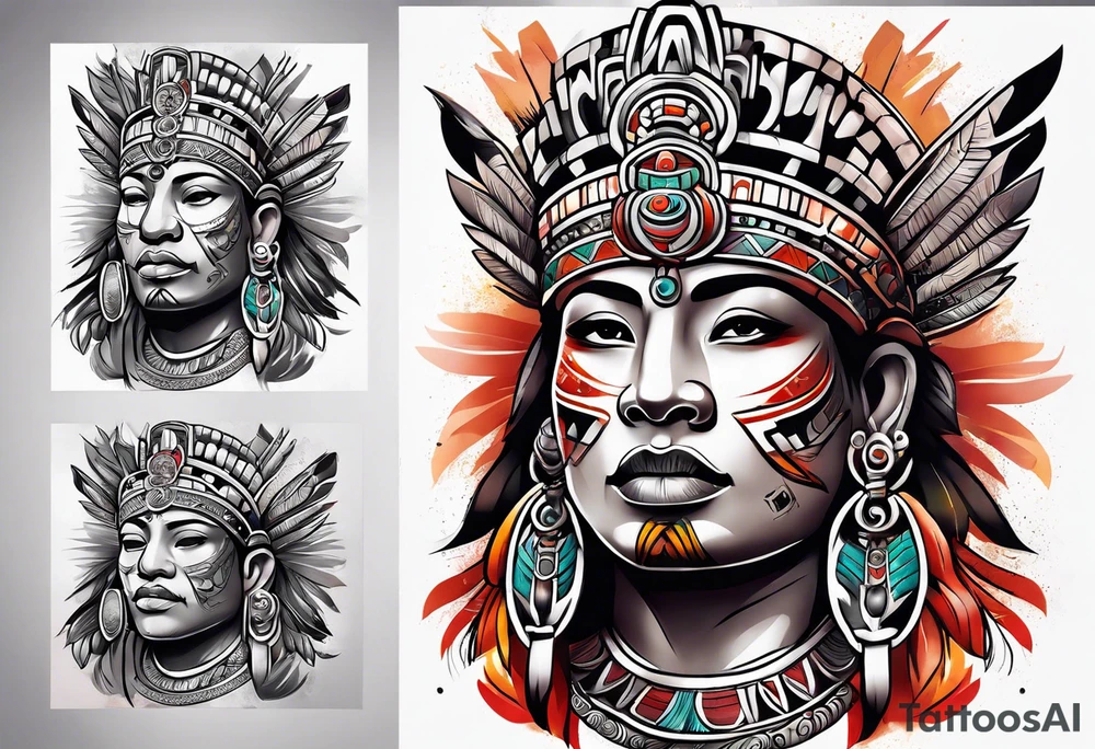 Mayan tattoo idea