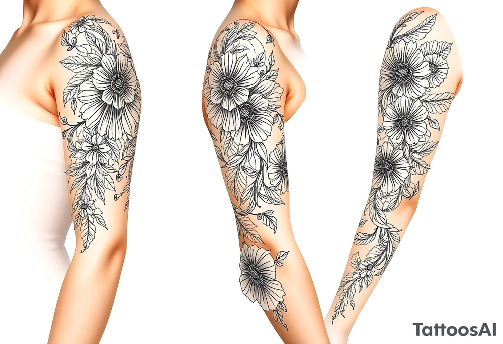 Filipino themed with babayin that represents resilience and courage tattoo idea
