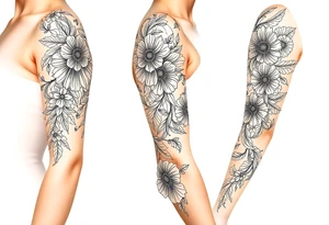 Filipino themed with babayin that represents resilience and courage tattoo idea